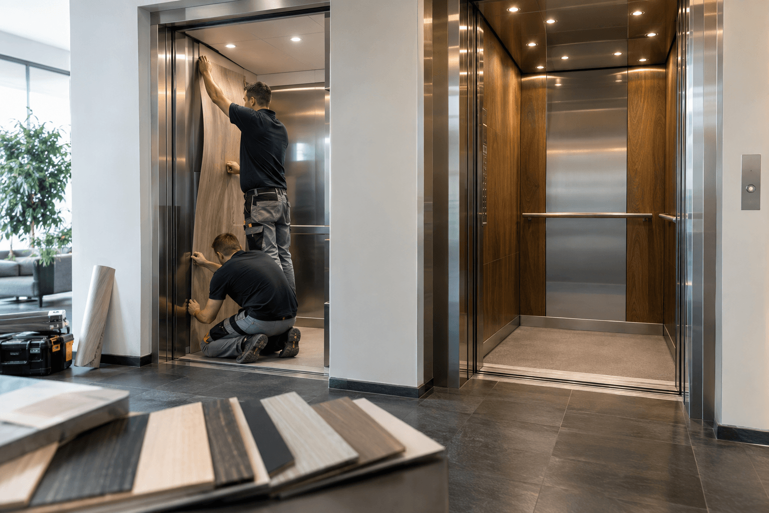 Covering ascenseur : fiabilité et durabilité de la solution adhésive