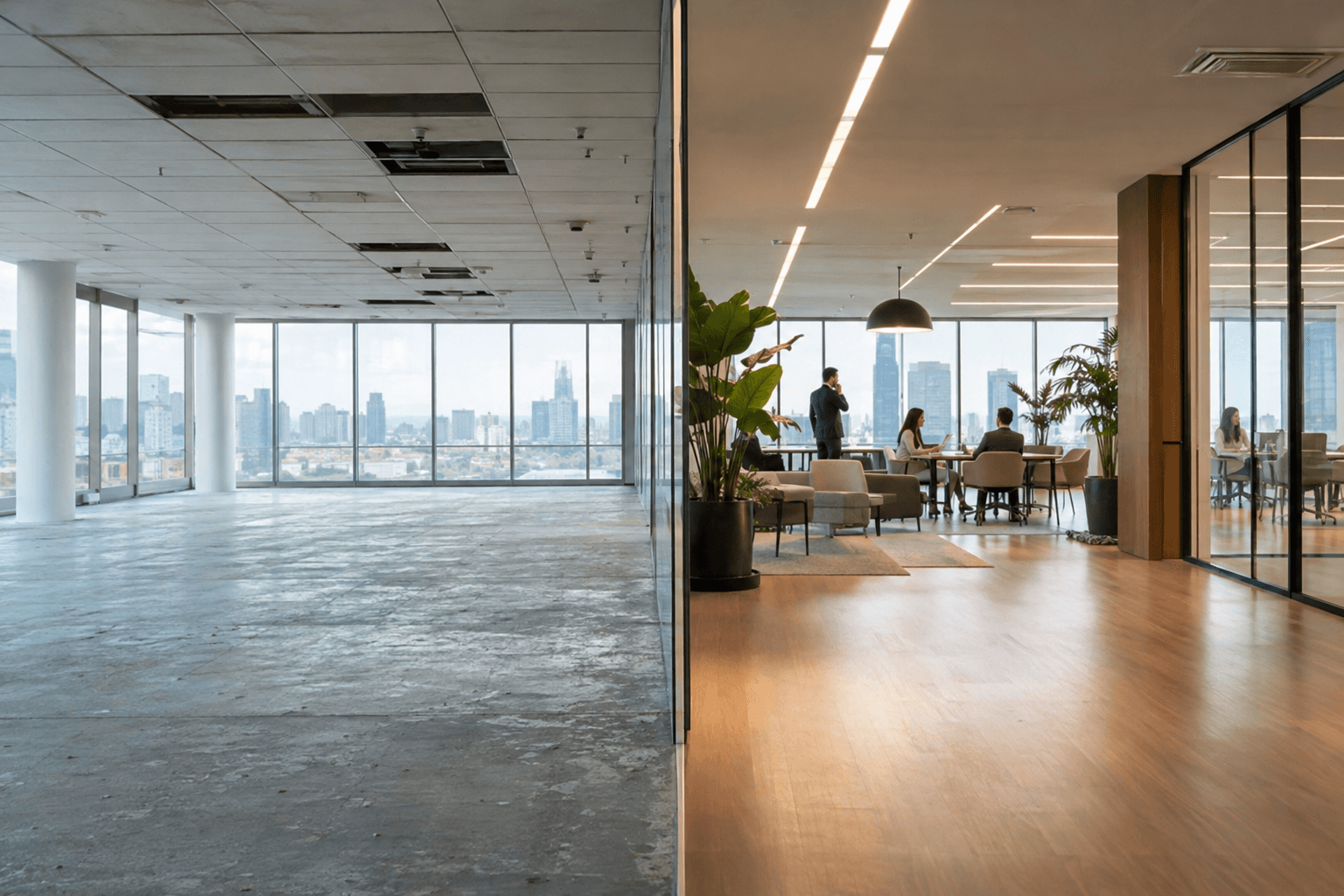 Le sauvetage de l'immobilier tertiaire : l'atout du film architectural